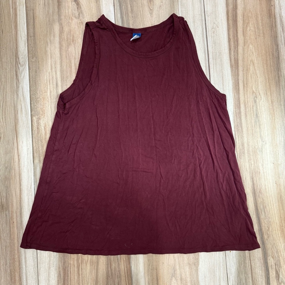 Old Navy Burgundy Muscle Tee